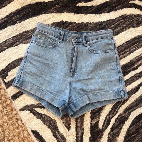 Pants - GAP High Rise Jean Shorts